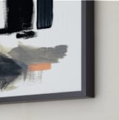 "Untitled 2" - Art Print in Black by Jaime Derringer - Frame Close-up