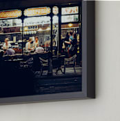 "Paris Nights" - Art Print in Night by Monday Project - Frame Close-up