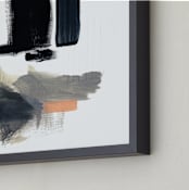 "Untitled 2" - Art Print in Black by Jaime Derringer - Frame Close-up