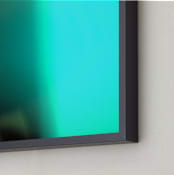 "Experiments with Film 006" - Art Print in Cyan by Arash Fattahi Acosta - Frame Close-up