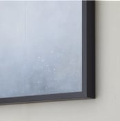 "Beautiful Nature Three" - Art Print in Soft Whites by Sher Schier - Frame Close-up
