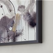 "Melt" - Art Print in Inky Black by ADRIENNE JACKSON - Frame Close-up