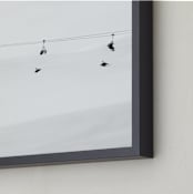 "Into the white" - Art Print in grey by Massimiliano Massimo Borelli - Frame Close-up