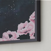 "Awakening" - Art Print in Blush by Emily Magone - Frame Close-up