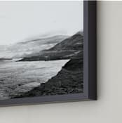 "Stormy Bay" - Art Print in Midnight by Bethan - Frame Close-up