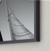 "Sail with Me" - Art Print in Metal by Crystal Lynn Collins - Frame Close-up