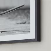 "Interval" - Art Print in black & white by Eliane Lamb - Frame Close-up