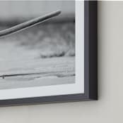"Interval" - Art Print in black & white by Eliane Lamb - Frame Close-up