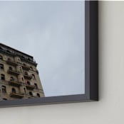 "Divine Lorraine Hotel" - Art Print in Bruised Sky by Kate Binns - Frame Close-up