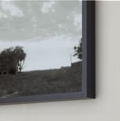 "Forgotten" - Art Print in Black and White by Eric Eikenbary - Frame Close-up