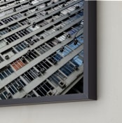 "A Slight Breeze" - Art Print in Urban Grey by Marco Augusto Ferreira - Frame Close-up