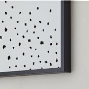 "In Droves" - Art Print in Dark Night by Design Lotus - Frame Close-up