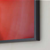 "Experiments With Film 002" - Art Print in Solid Red by Arash Fattahi Acosta - Frame Close-up