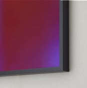 "Experiments With Film 001" - Art Print in Solid Red by Arash Fattahi Acosta - Frame Close-up
