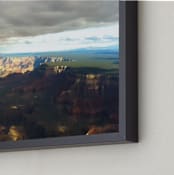 "Grand Canyon Illuminated" - Art Print in Grand Canyon earth by Jeff Vilkin - Frame Close-up