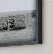 "The Congregation" - Art Print in Black and White by Eric Eikenbary - Frame Close-up