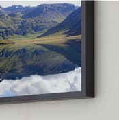 "Spegilmynd" - Art Print in Moss Green by Miranda Mol - Frame Close-up