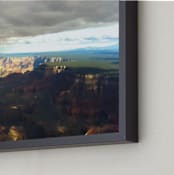 "Grand Canyon Illuminated" - Art Print in Grand Canyon earth by Jeff Vilkin - Frame Close-up