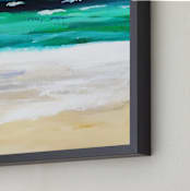 "Coastal Walk" - Art Print in ocean by Jenny Partrite - Frame Close-up