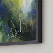 "Galaxy No. 2" - Art Print in Night by 2birdstone - Frame Close-up
