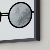 "Dreamers" - Art Print in Noir by King Richard IX - Frame Close-up