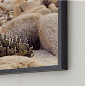 "Desert Daze" - Art Print in Desert Orange by Briana Grace - Frame Close-up