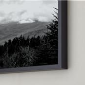 "View From Up Here" - Art Print in Black & White by Hannah Graham - Frame Close-up