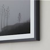 "Century Fog" - Art Print in Desaturated by Becky Nimoy - Frame Close-up