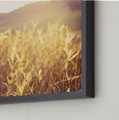 "River Warmth" - Art Print in Golden by Erin Niehenke - Frame Close-up