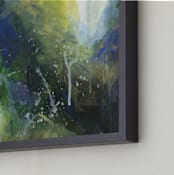 "Galaxy No. 2" - Art Print in Night by 2birdstone - Frame Close-up