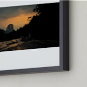 "Tepui Autana 002" - Art Print in Sunset Orange by Arash Fattahi Acosta - Frame Close-up