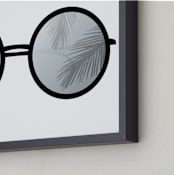 "Dreamers" - Art Print in Noir by King Richard IX - Frame Close-up