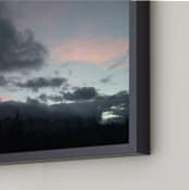 "smoke & mist" - Art Print in violet mist by XL - Frame Close-up