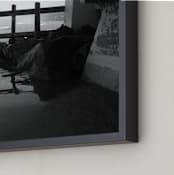 "La Jolla Beach Landscape 2" - Art Print in Black and White by aeryn donnelly design - Frame Close-up