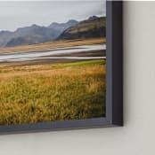 "iceland expanse no.02" - Art Print in one color by Monica Gussow - Frame Close-up