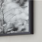 "In and out of focus" - Art Print in soft grey by Alexis Arnold - Frame Close-up