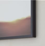 "Drive II" - Art Print in Raspberry cream by Johanna Phillips Huuva - Frame Close-up