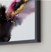 "Endless Love" - Art Print in Black by Kathy Par - Frame Close-up