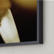 "Experiments with Film 023" - Art Print in Gold and Black by Arash Fattahi Acosta - Frame Close-up