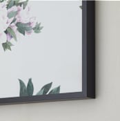 "Chinese Peonies" - Art Print in Peony Pink by XL - Frame Close-up