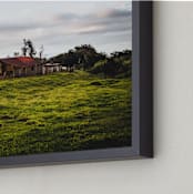 "upcountry no.1" - Art Print in one color by Monica Gussow - Frame Close-up