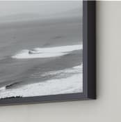 "Outside Set" - Art Print in Black and White by Elan Alvarez Sherman - Frame Close-up
