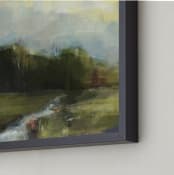 "Distant Longing" - Art Print in Wild Grass by Eric Ransom - Frame Close-up
