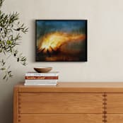 "Dragon Fire" - Art Print in Dragon's Fire by Brian Sostrom - In a Room