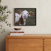 "Sweet fudge" - Art Print in warm brown by Lying on the grass - In a Room