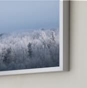 "Frosted Horizon" - Art Print in Natural Light by Three Wings North - Frame Close-up