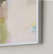 "A Walk In The Fields" - Art Print in Green Grass by AlisonJerry - Frame Close-up