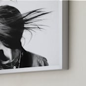 "Movement" - Art Print in Carbon by Kaitie Bryant - Frame Close-up