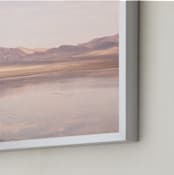 "desert lake" - Art Print in pastel by jessi gilbert - Frame Close-up