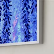 "Passion by Jonathan Brooks" - Art Print in Blue Passion by Jonathan Brooks - Frame Close-up